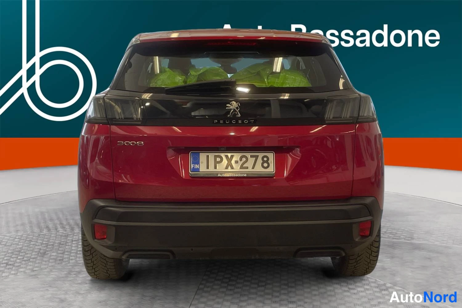 Punainen Peugeot 3008 2022, takaa, kuva 7