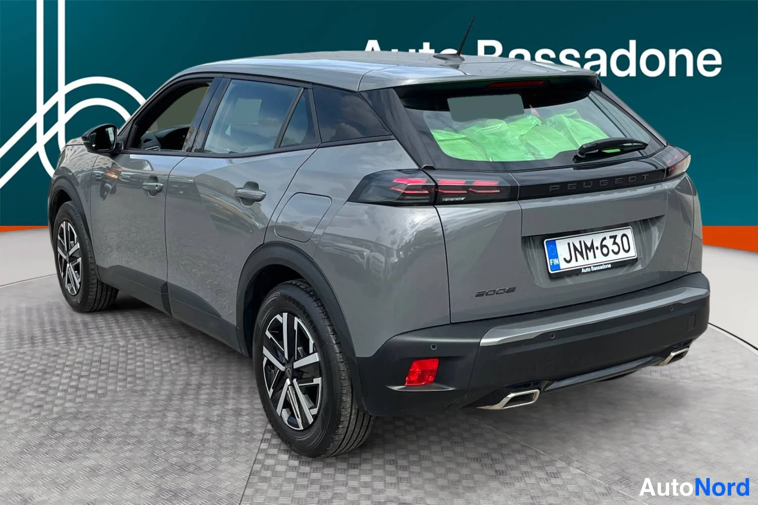 Harmaa Peugeot 2008 2024, takaviisto, kuva 7