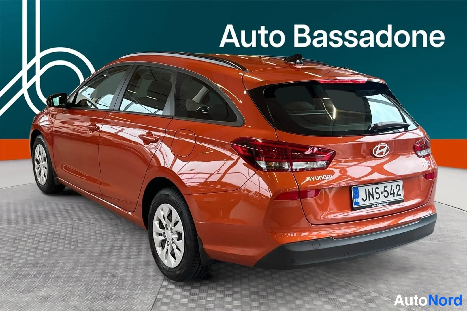 Oranssi Hyundai I30 2025, takaviisto, kuva 12