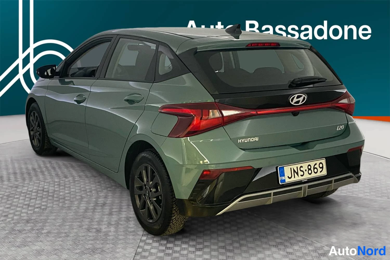 Vihreä Hyundai I20 2025, takaviisto, kuva 5
