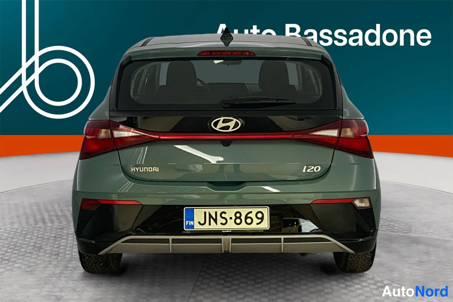 Vihreä Hyundai I20 2025, takaa, kuva 7