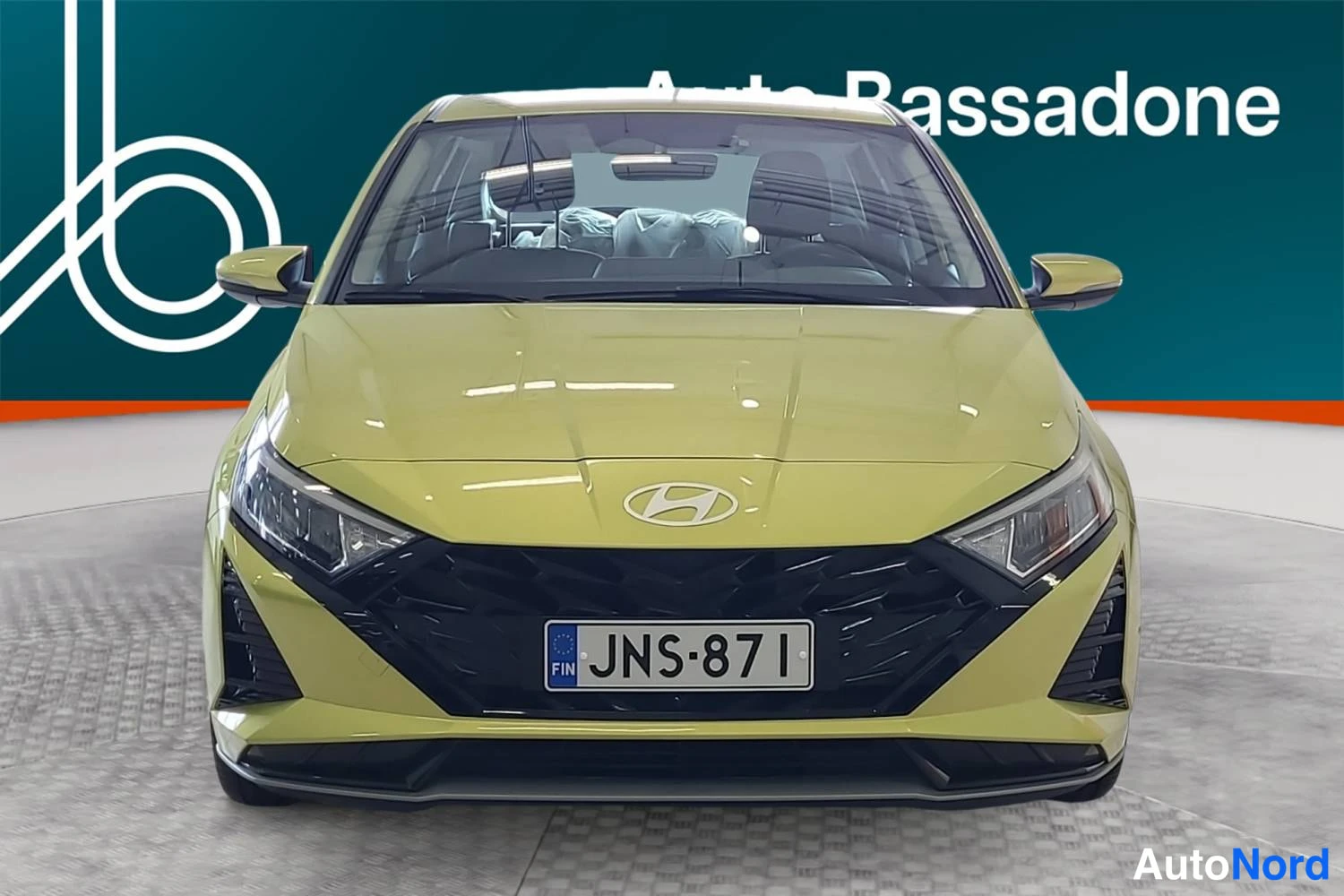 Vihreä Hyundai I20 2025, edestä, kuva 6