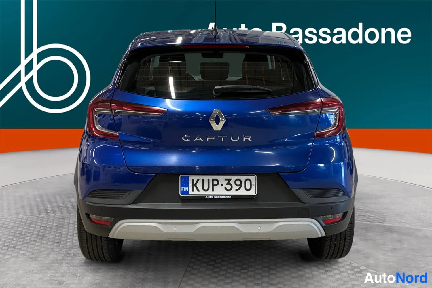 Sininen Renault Captur 2023, takaa, kuva 8