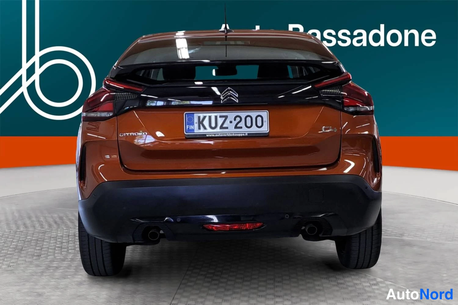 Oranssi Citroen C4 2022, takaa, kuva 8