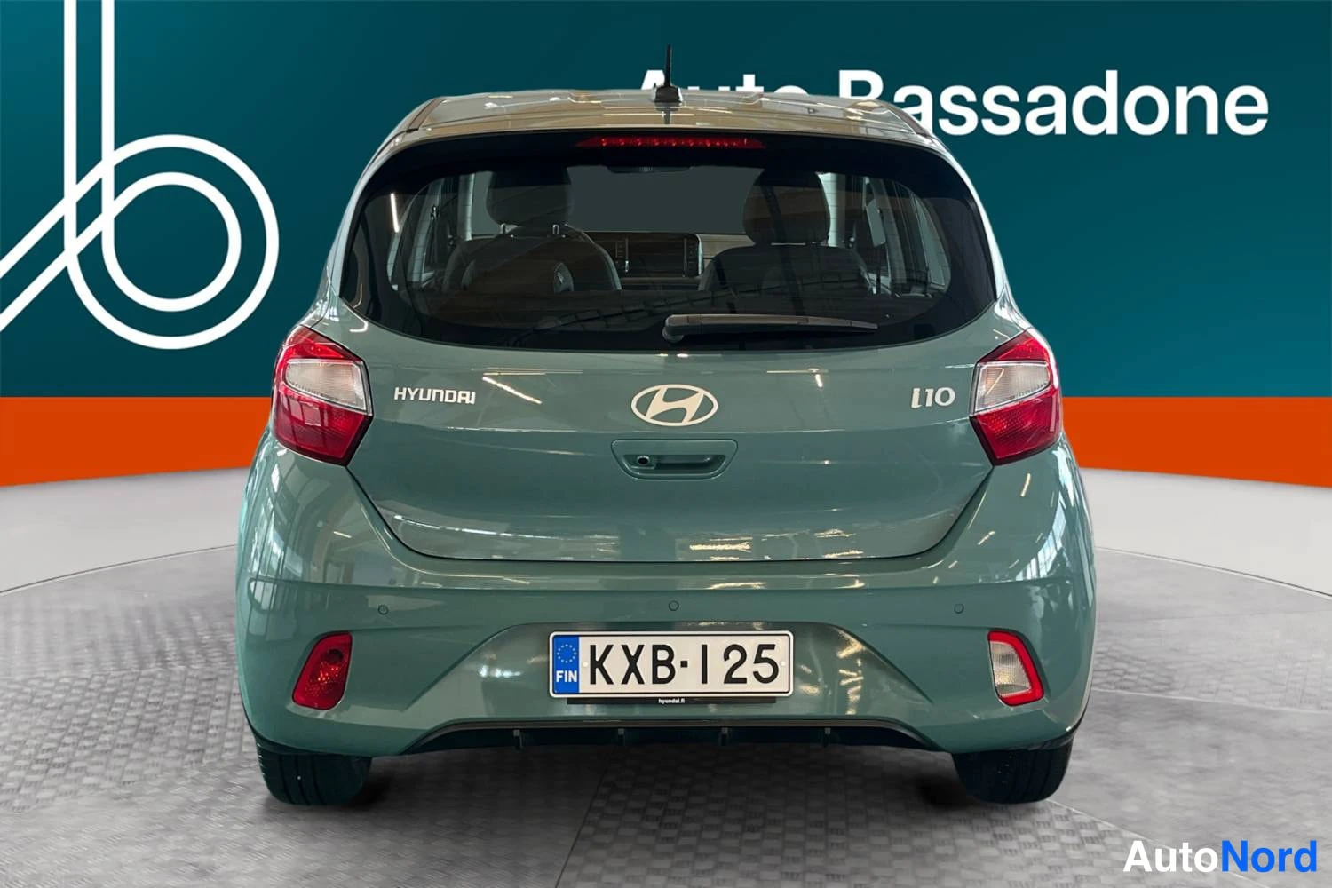 Vihreä Hyundai I10 2025, takaa, kuva 8