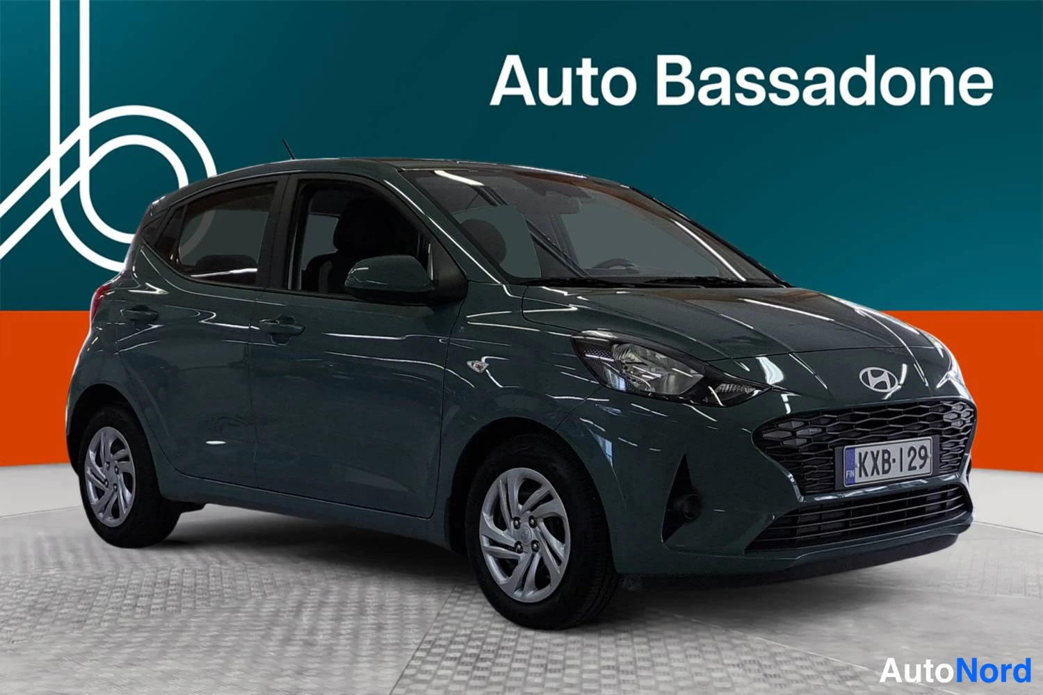 Harmaa Hyundai I10 2025, etuviisto, keula oikealle, kuva 3