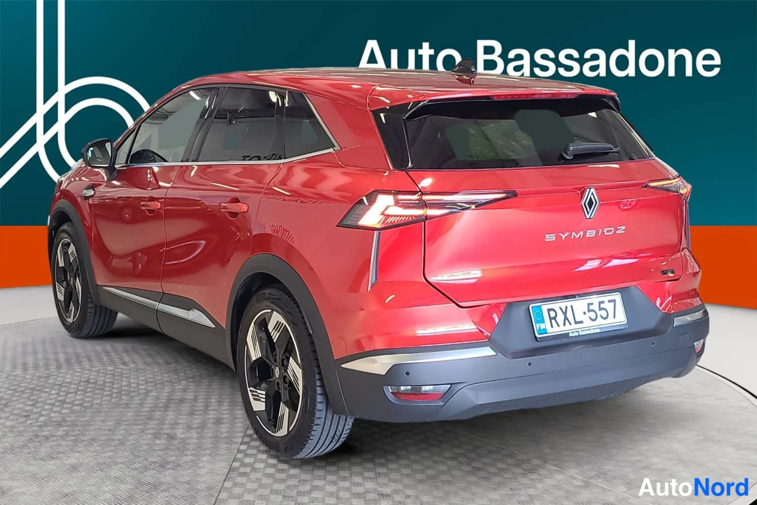 Punainen Renault Symbioz 2025, takaviisto, kuva 6