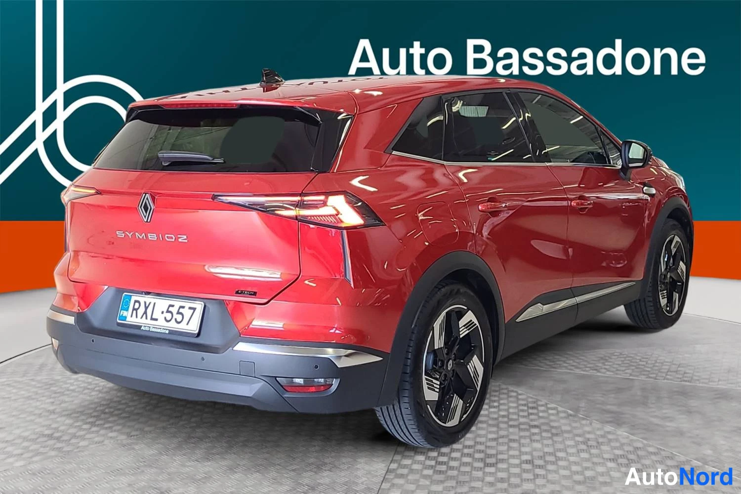 Punainen Renault Symbioz 2025, takaviisto, kuva 7