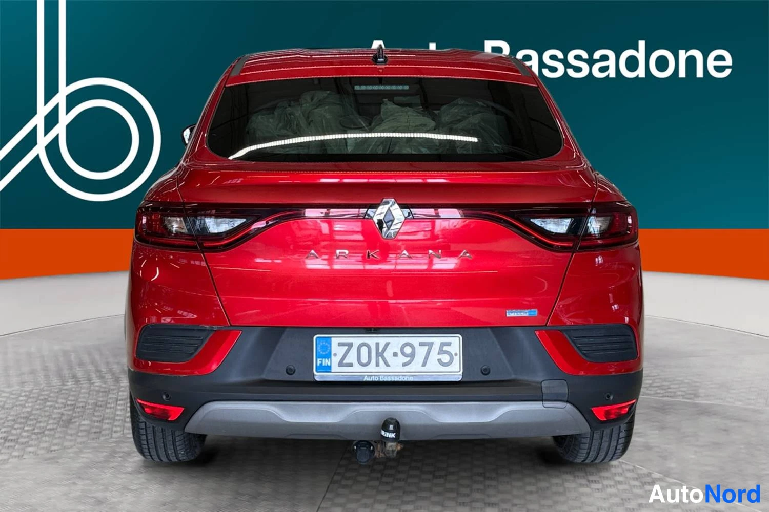 Punainen Renault Arkana E-TECH 2022, takaa, kuva 6