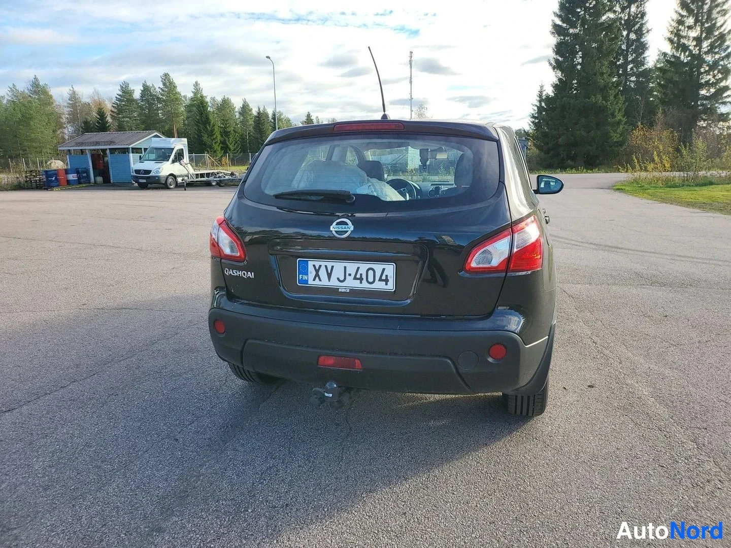 Musta Nissan Qashqai 2013, takaa, kuva 9