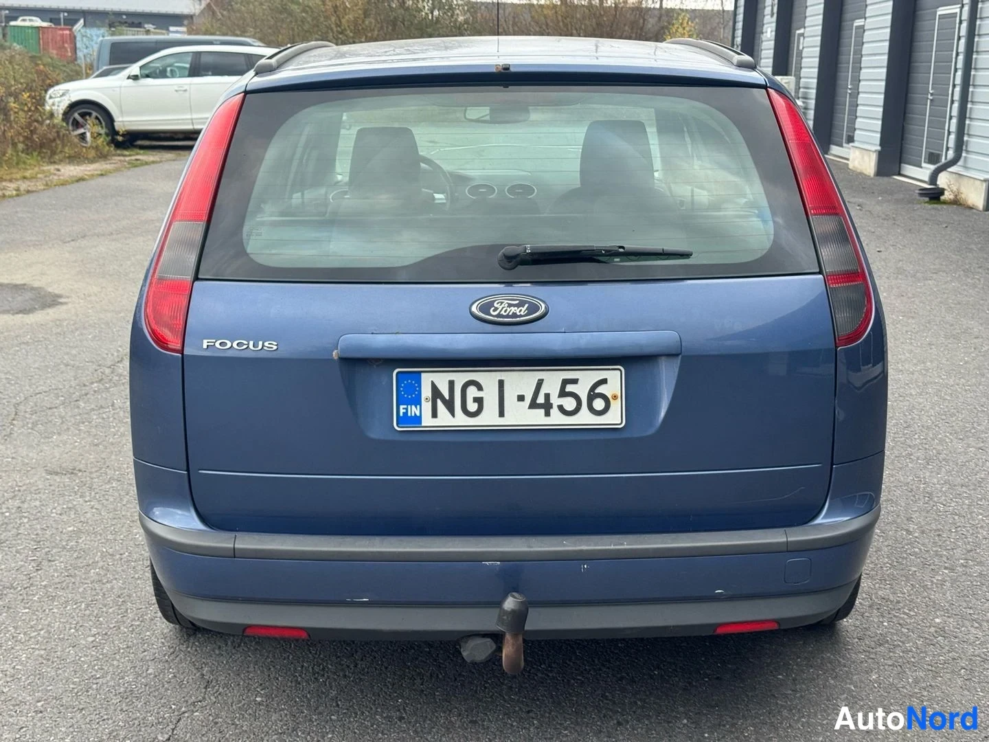 Sininen Ford Focus 2005, takaa, kuva 8