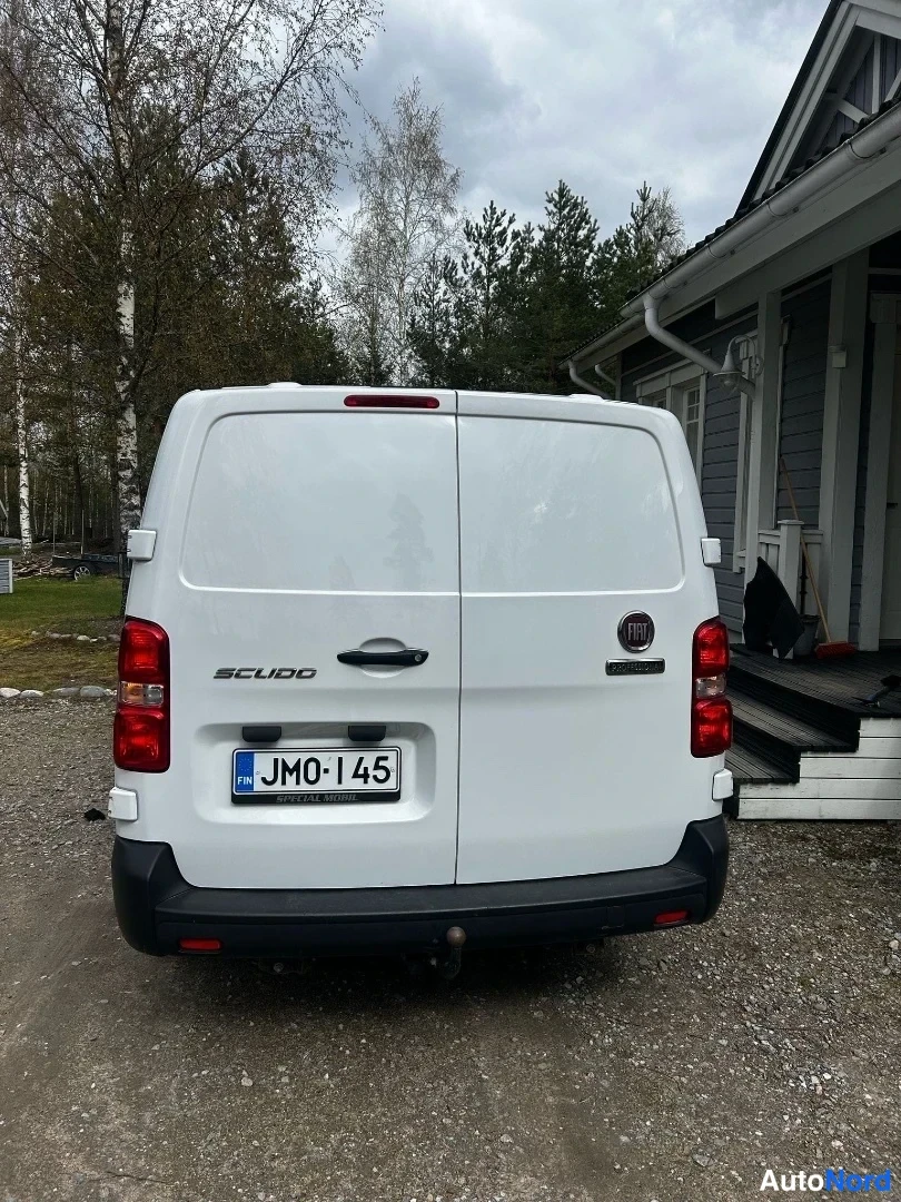 Valkoinen Fiat Scudo 2022, takaa, kuva 9