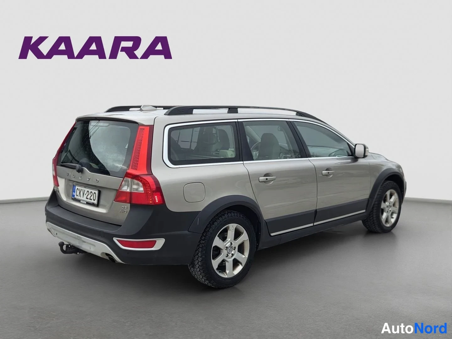 Beige Volvo XC70 2010, takaviisto, kuva 5