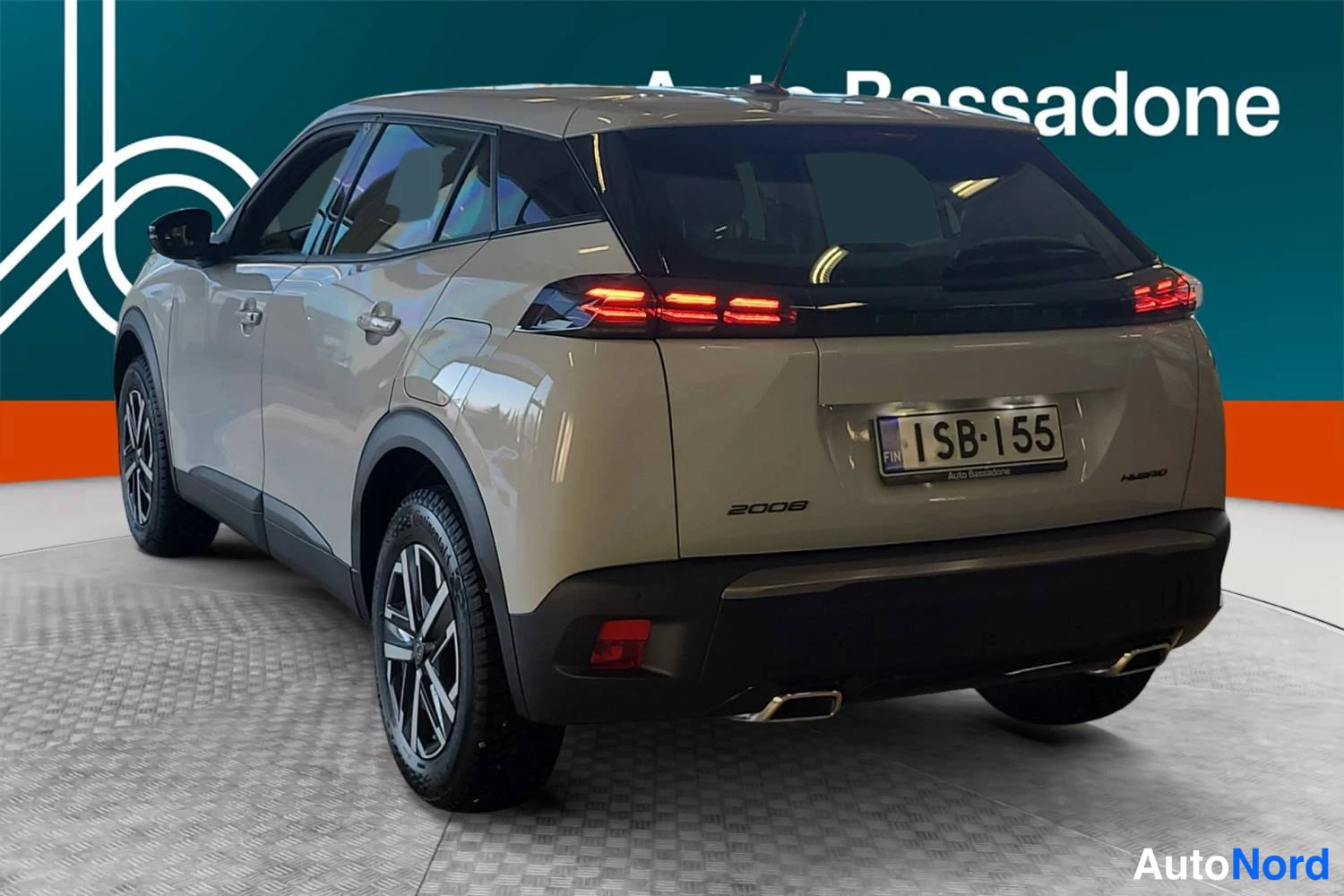 Valkoinen Peugeot 2008 2026, takaviisto, kuva 6