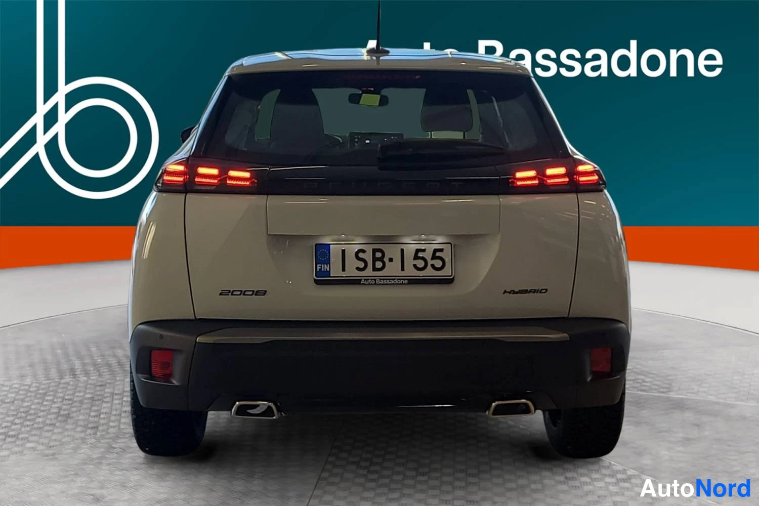 Valkoinen Peugeot 2008 2026, takaa, kuva 8