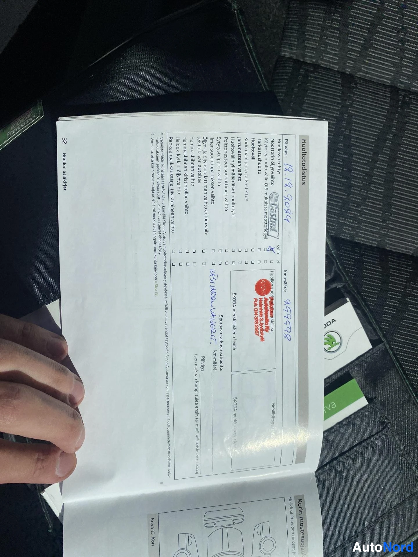 Punainen Skoda Octavia 2013, kuva 29