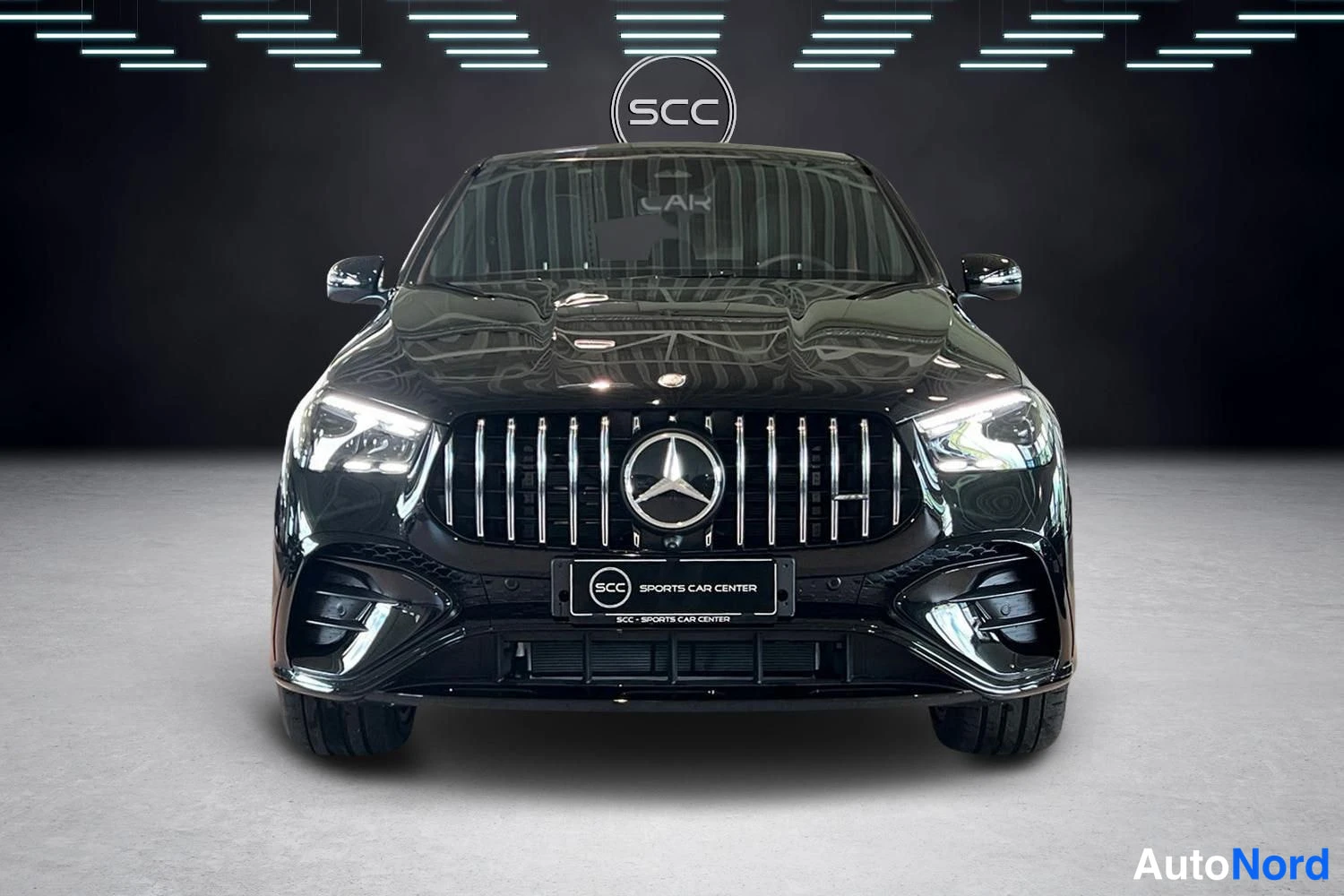 Musta Mercedes-Benz GLE 2026, edestä, kuva 2