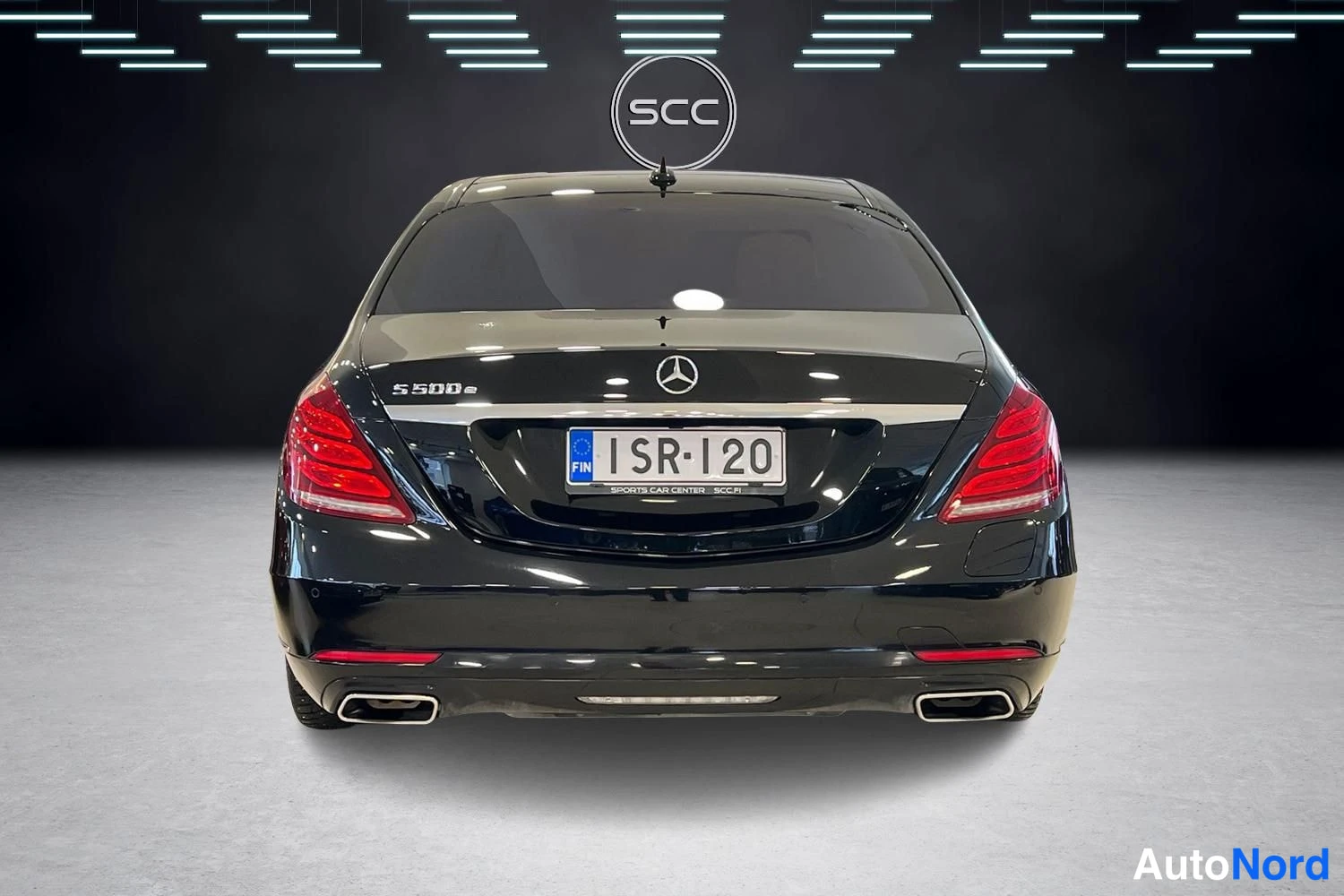 Musta Mercedes-Benz S-Class 2016, takaa, kuva 6