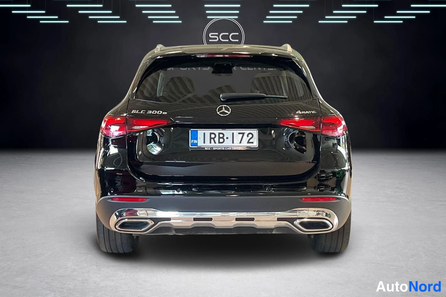 Musta Mercedes-Benz GLC 2023, takaa, kuva 5