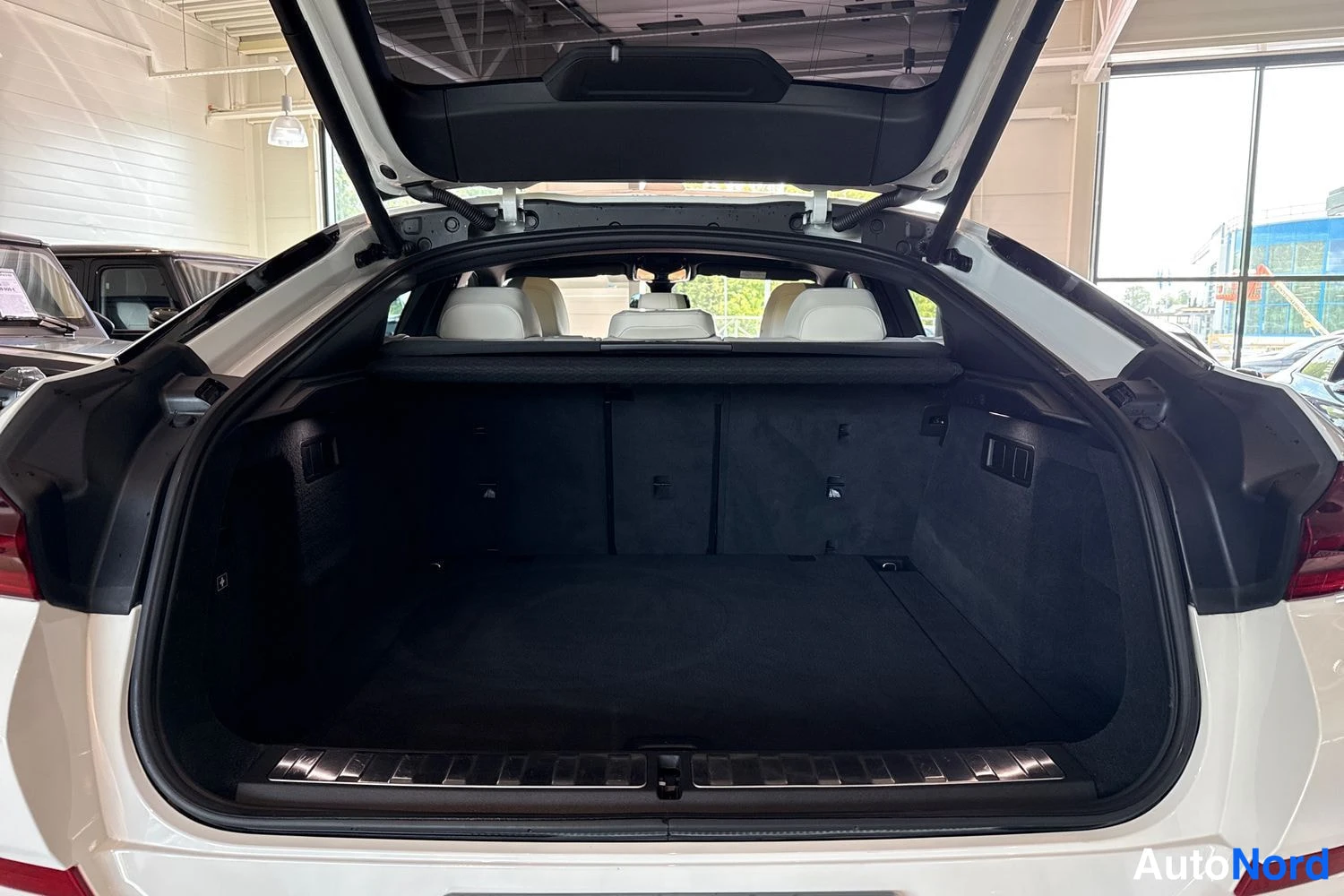 Valkoinen BMW X6 2021, tavaratila, kuva 12