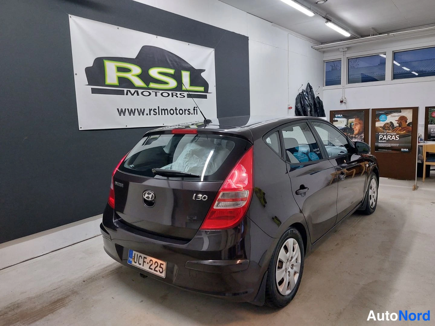 Ruskea Hyundai i30 2008, takaviisto, kuva 6