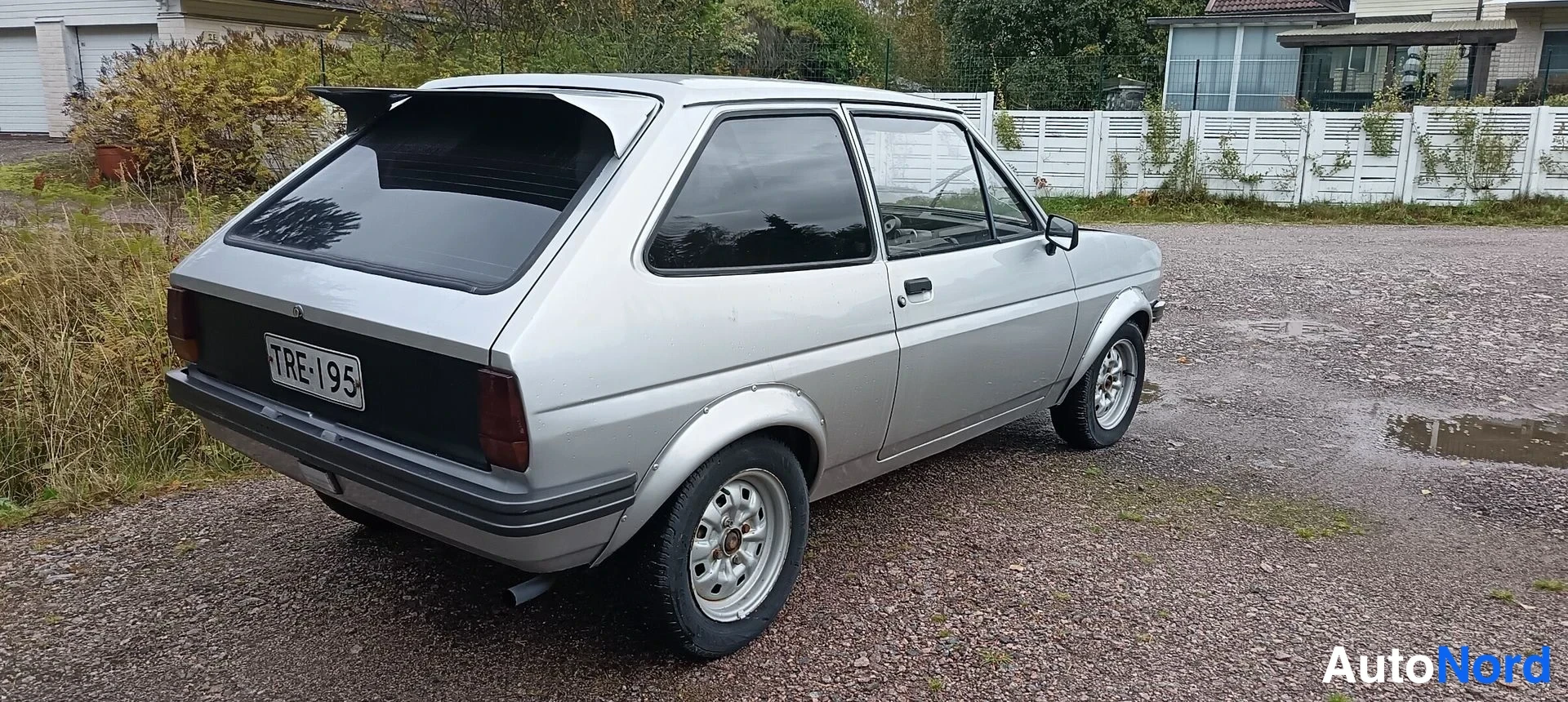 Hopea Ford Fiesta 1981, takaviisto, kuva 3