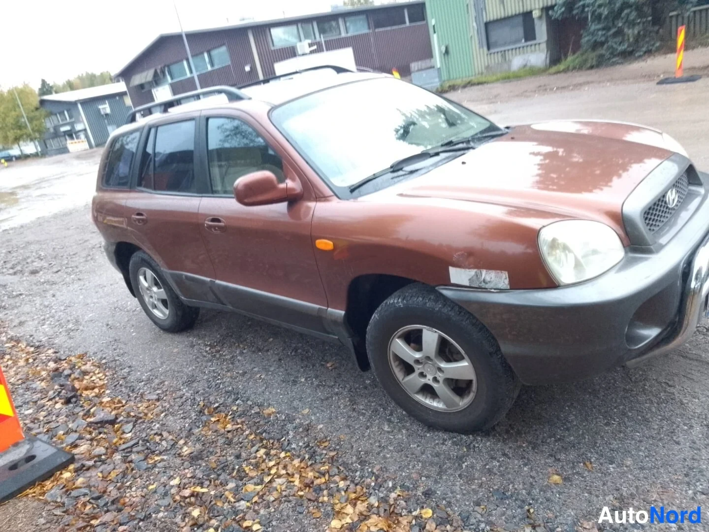 Ruskea Hyundai Santa Fe 2003, kuva 7