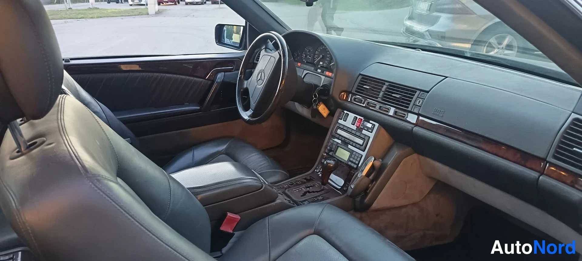 Sininen Mercedes-Benz CL 600 1996, kuva 13