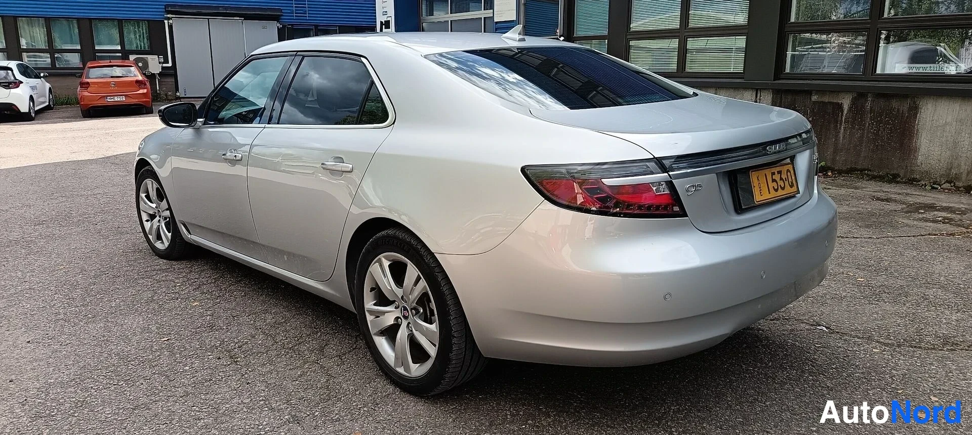 Hopea Saab 9-5 2011, takaviisto, kuva 6