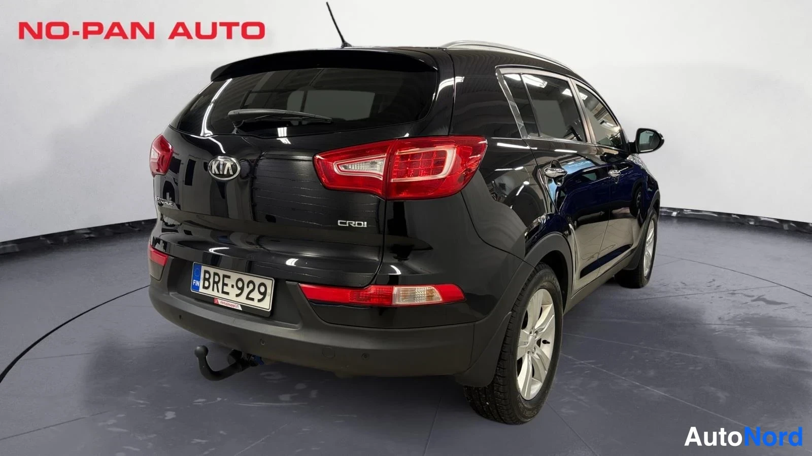 Musta Kia Sportage 2013, takaviisto, kuva 6