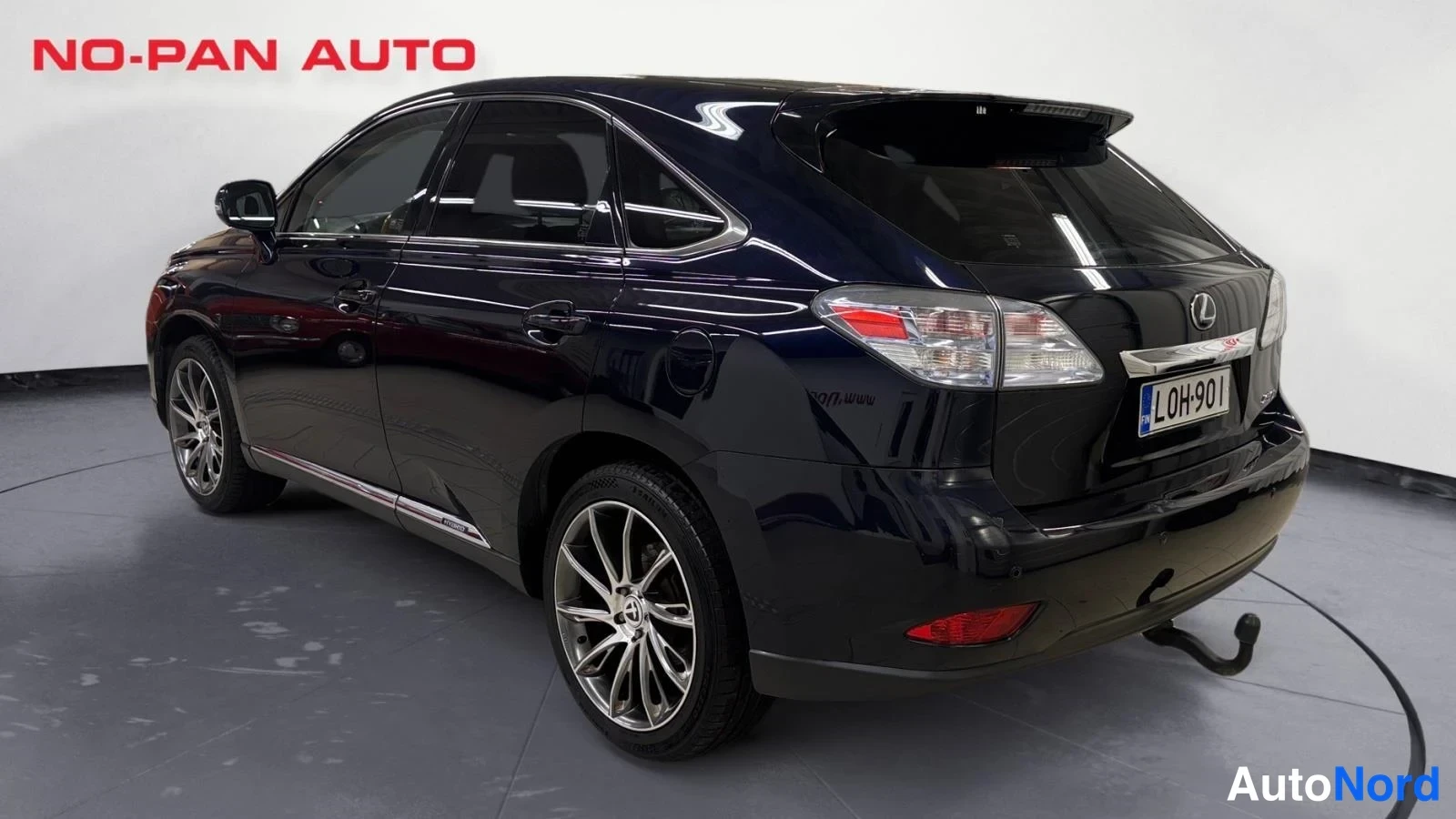 Sininen Lexus RX 450h 2009, takaviisto, kuva 7