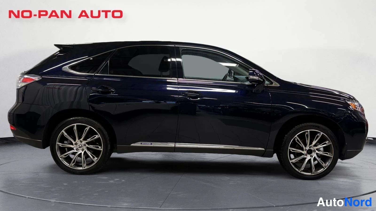 Sininen Lexus RX 450h 2009, sivulta, kuva 5