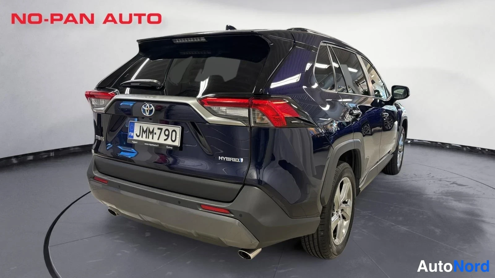 Sininen Toyota RAV4 2019, takaviisto, kuva 7