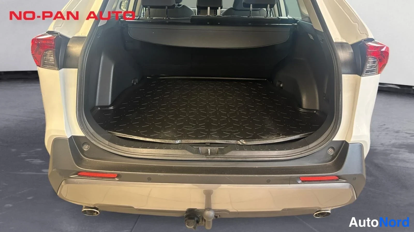 White Toyota RAV4 2020, rear, photo 8