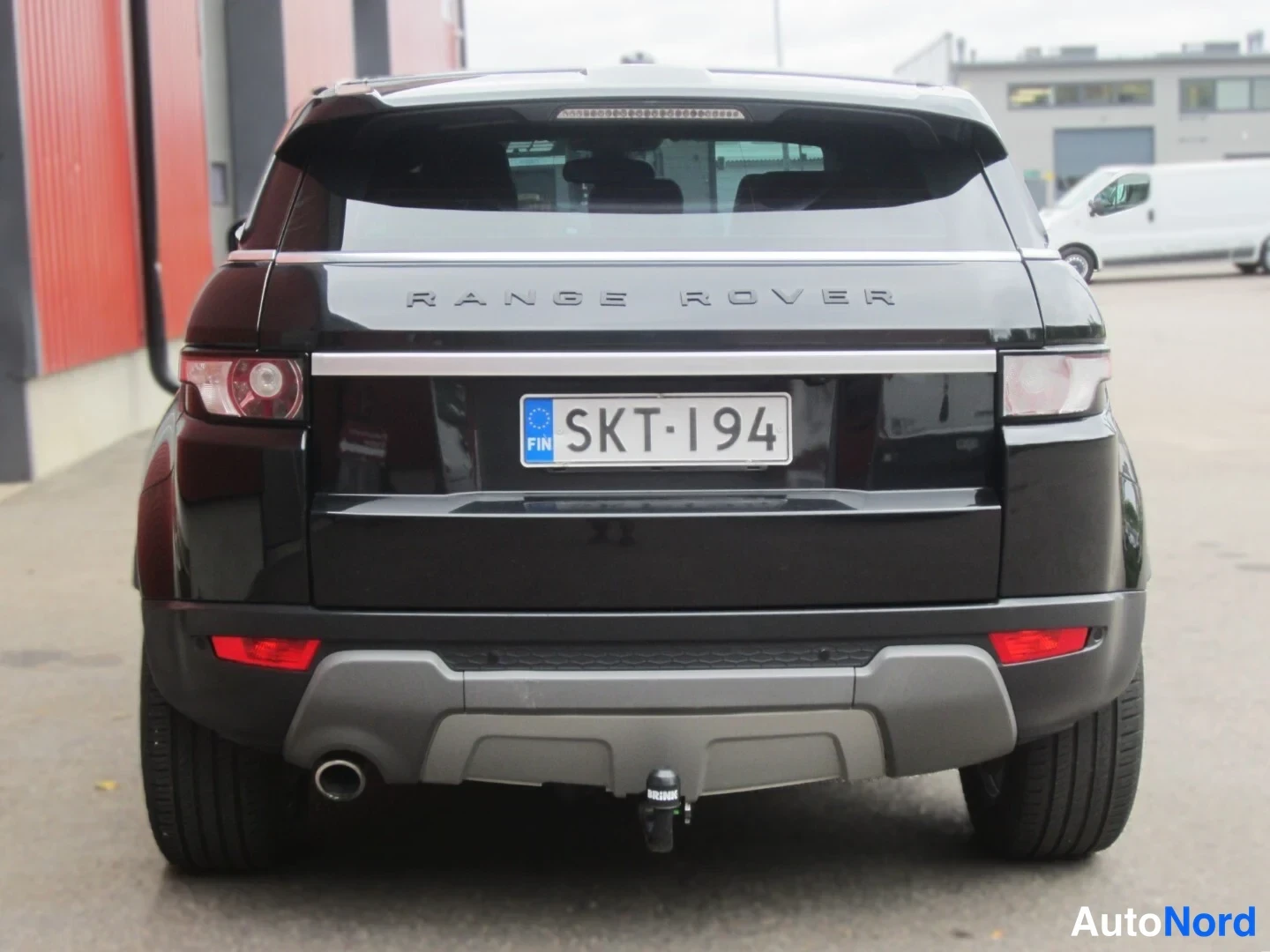 Musta Land Rover Range Rover Evoque 2012, takaa, kuva 8