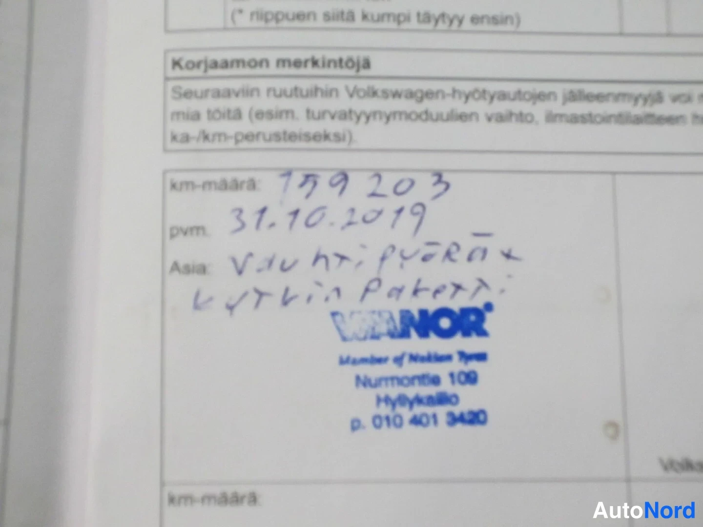 Valkoinen Volkswagen Transporter 2012, asiakirja, kuva 28