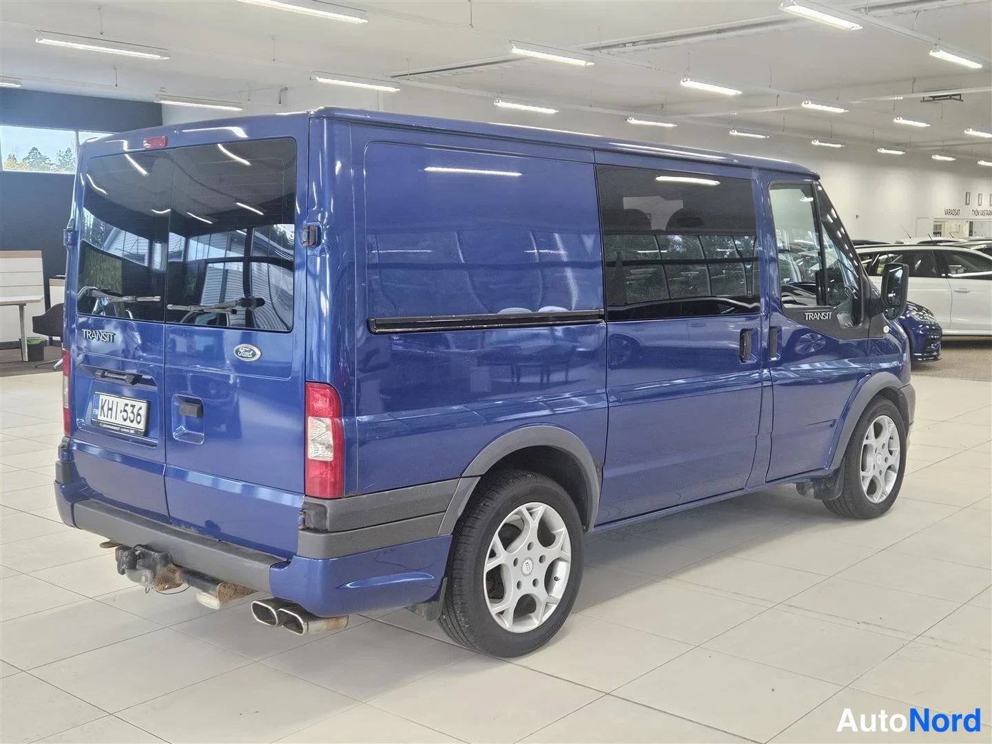 Sininen Ford Transit 2008, takaviisto, kuva 6