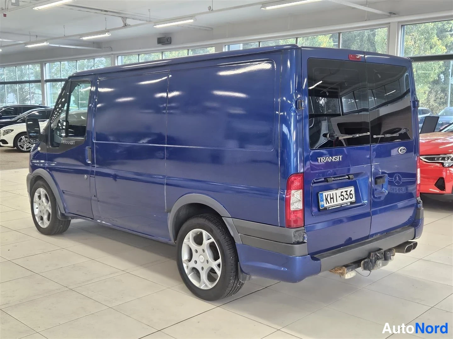 Sininen Ford Transit 2008, takaviisto, kuva 7