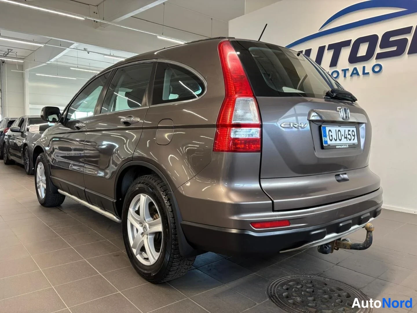 Ruskea Honda CR-V 2011, takaviisto, kuva 5