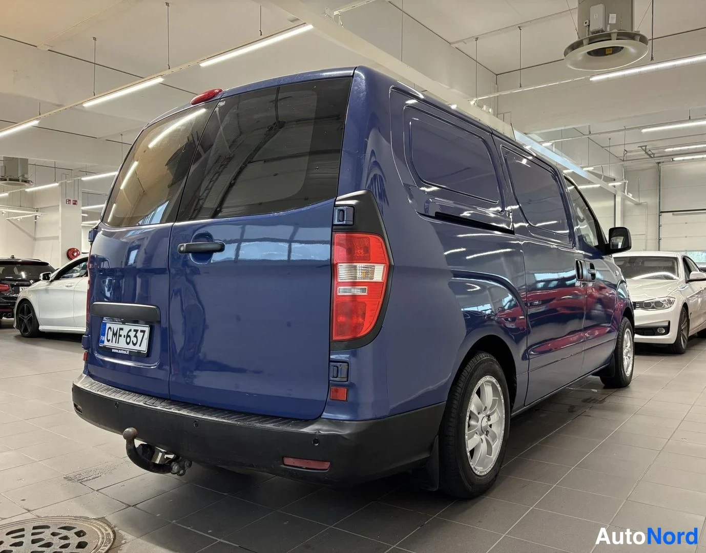 Sininen Hyundai H-1 2008, takaa, kuva 7