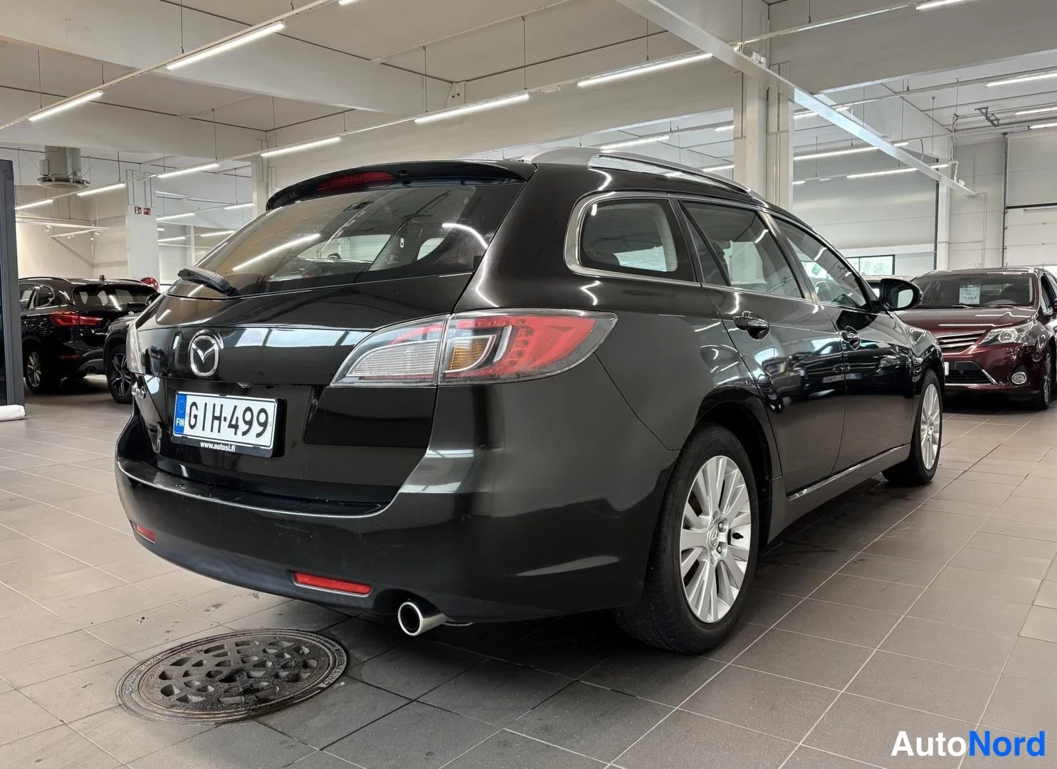 Harmaa Mazda 6 2010, takaviisto, kuva 5