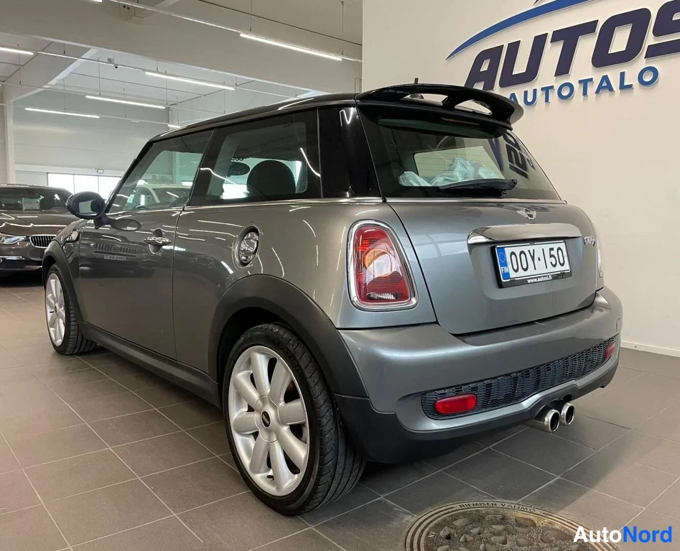 Harmaa Mini Cooper S 2007, takaviisto, kuva 6