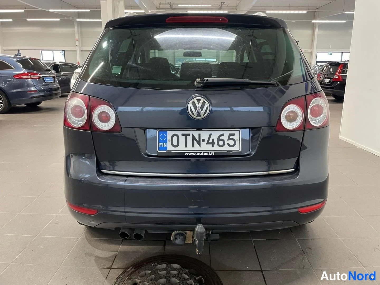 Sininen Volkswagen Golf Plus 2012, takaa, kuva 7