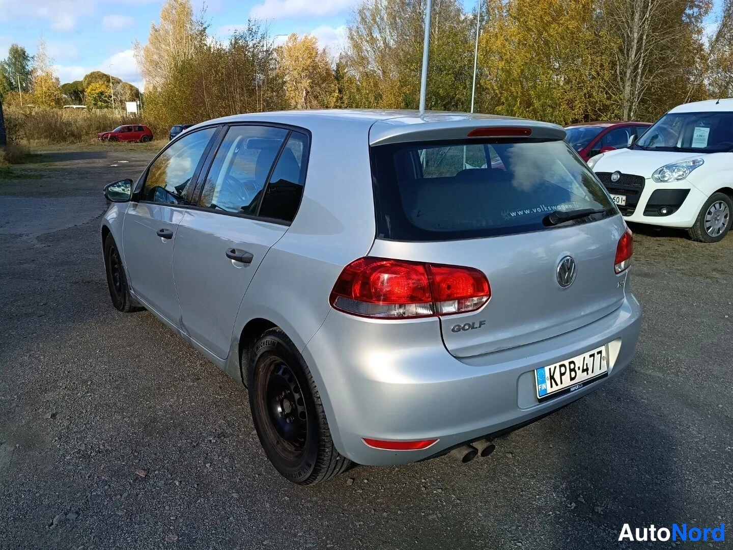 Hopea Volkswagen Golf 2009, takaviisto, kuva 3