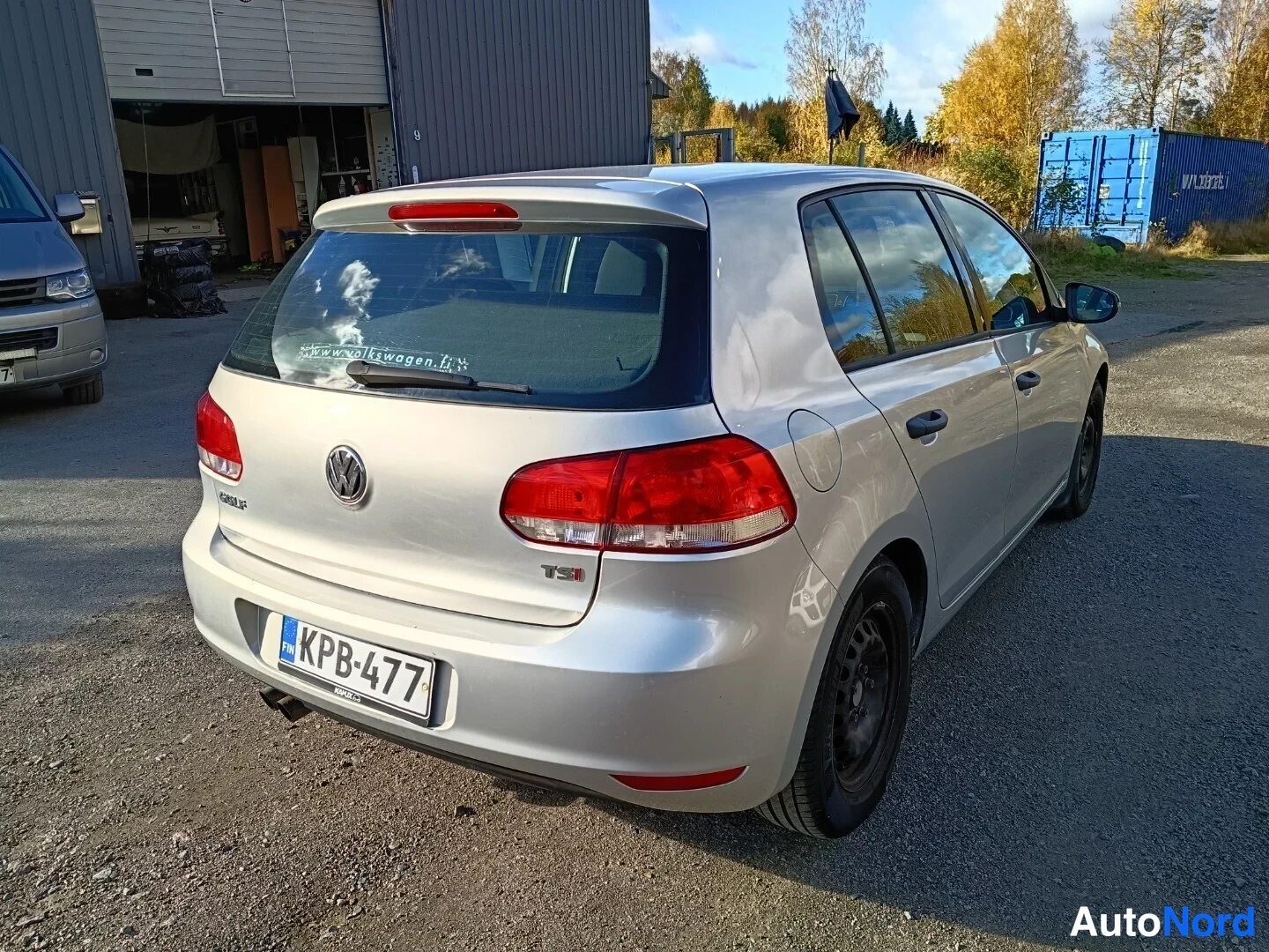 Hopea Volkswagen Golf 2009, takaviisto, kuva 4