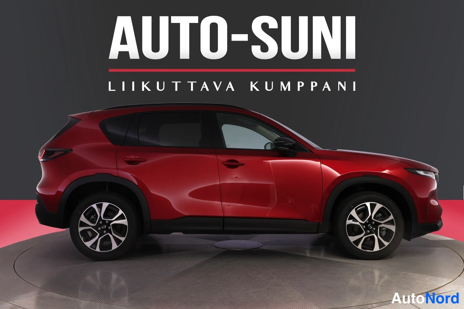 Valkoinen Mazda CX-5 2026, sivulta, kuva 3