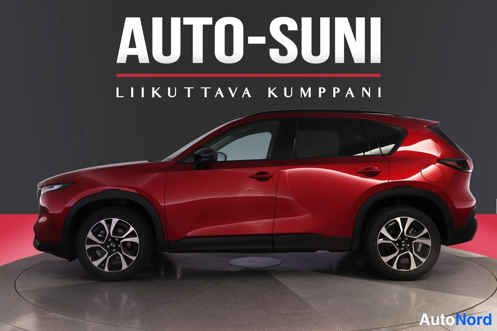 Valkoinen Mazda CX-5 2026, sivulta, kuva 4