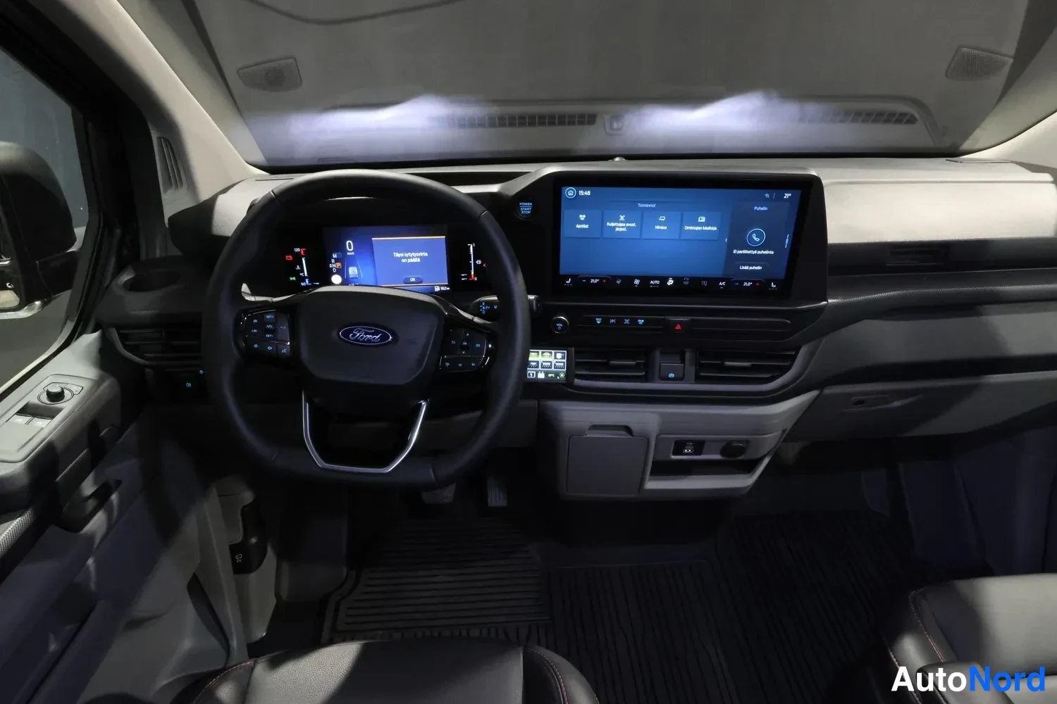 Svart Ford Transit Custom 2025, förarplats, bild 15