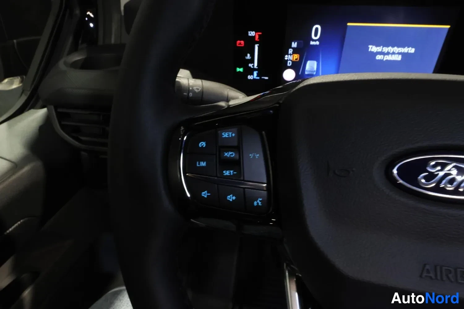 Svart Ford Transit Custom 2025, detalj, bild 23
