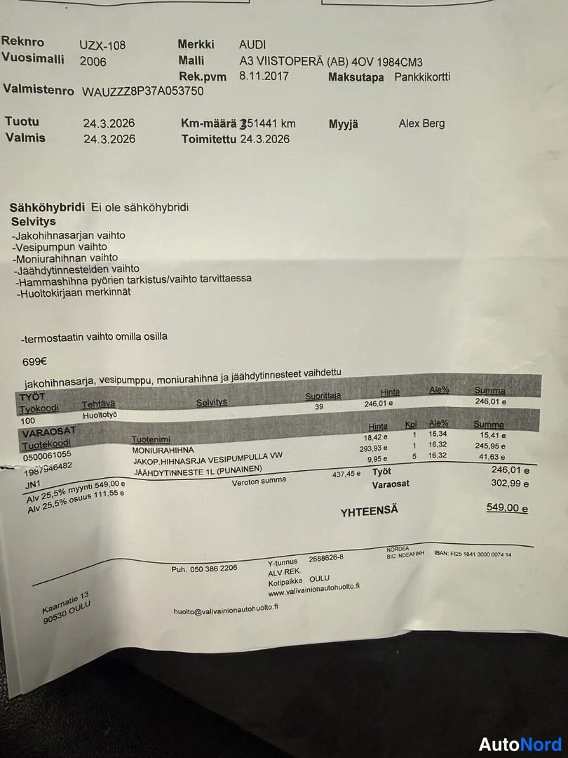 Musta Audi A3 2006, kuva 21